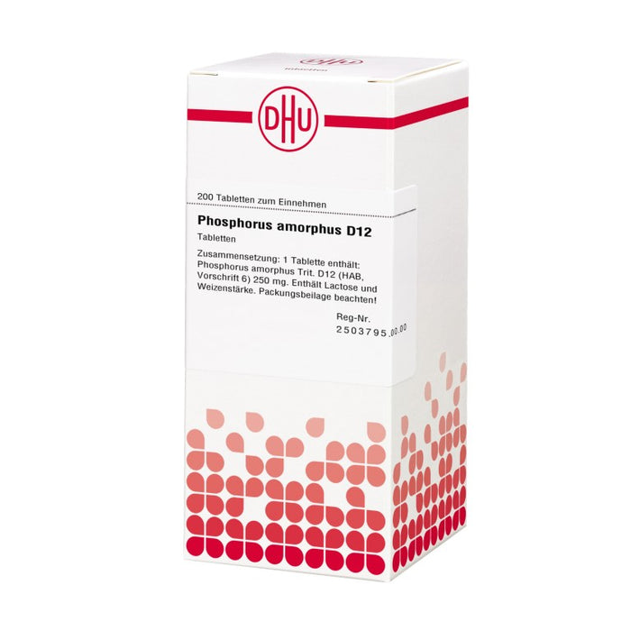 DHU Phosphorus amorphus D12 Tabletten, 200 St. Tabletten