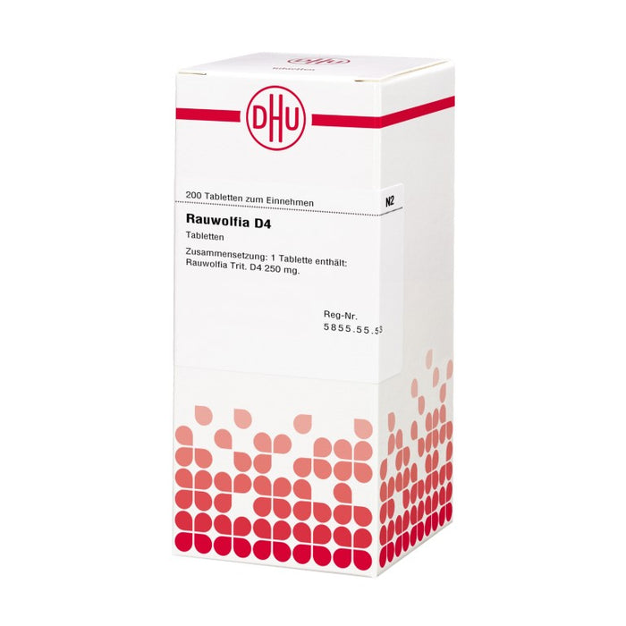 DHU Rauwolfia D 4 Tabletten, 200 St. Tabletten