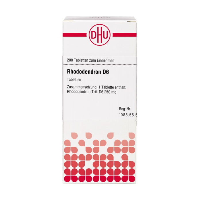 Rhododendron D6 DHU Tabletten, 200 St. Tabletten