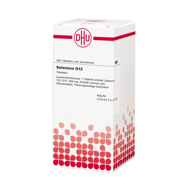 DHU Selenium D12 Tabletten, 200 St. Tabletten