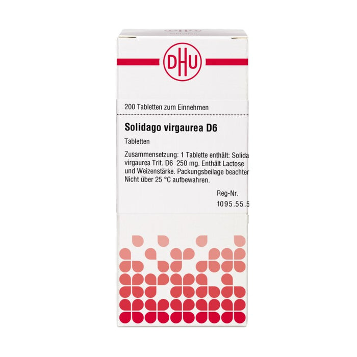 Solidago virgaurea D6 DHU Tabletten, 200 St. Tabletten