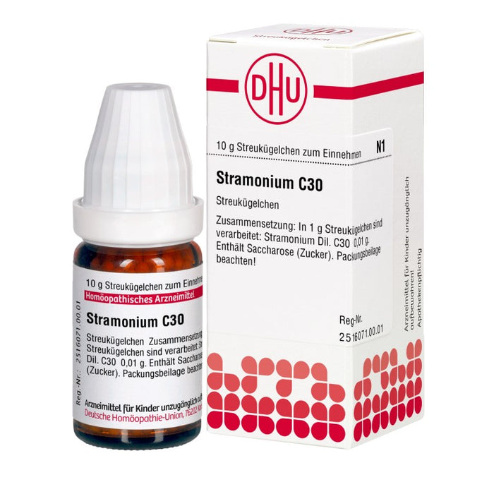 DHU Stramonium C30 Streukügelchen, 10 g Globuli