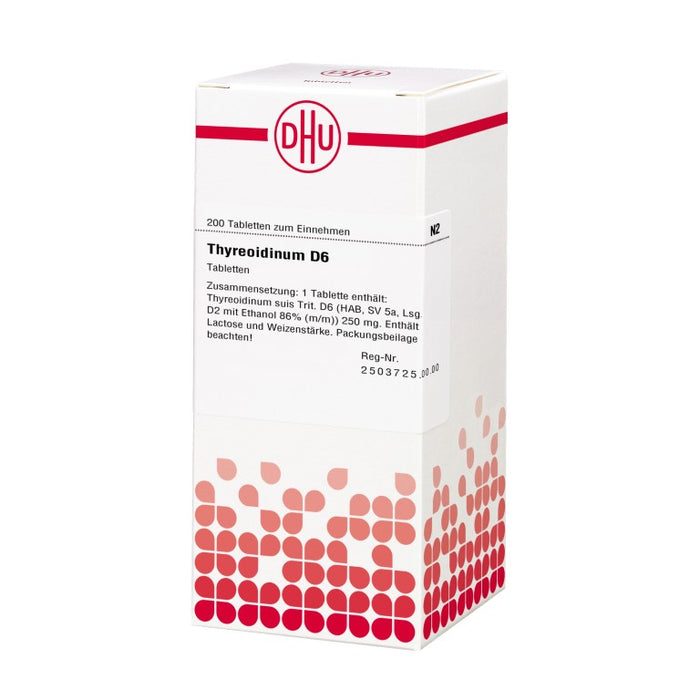 DHU Thyreoidinum D6 Tabletten, 200 St. Tabletten