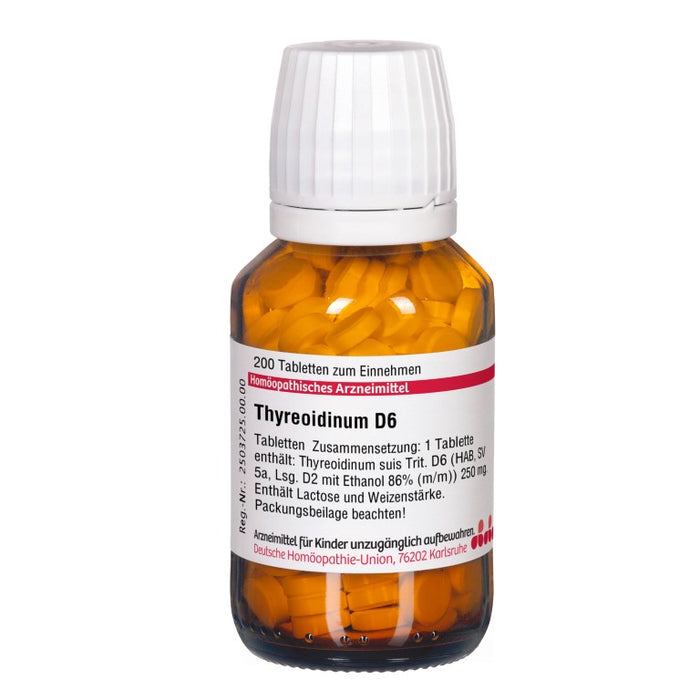 DHU Thyreoidinum D6 Tabletten, 200 St. Tabletten