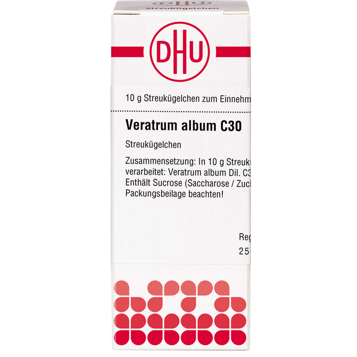 DHU Veratrum album C 30 Streukügelchen, 10 g Globules