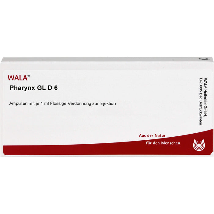 Pharynx Gl D6 Wala Ampullen, 10X1 ml AMP