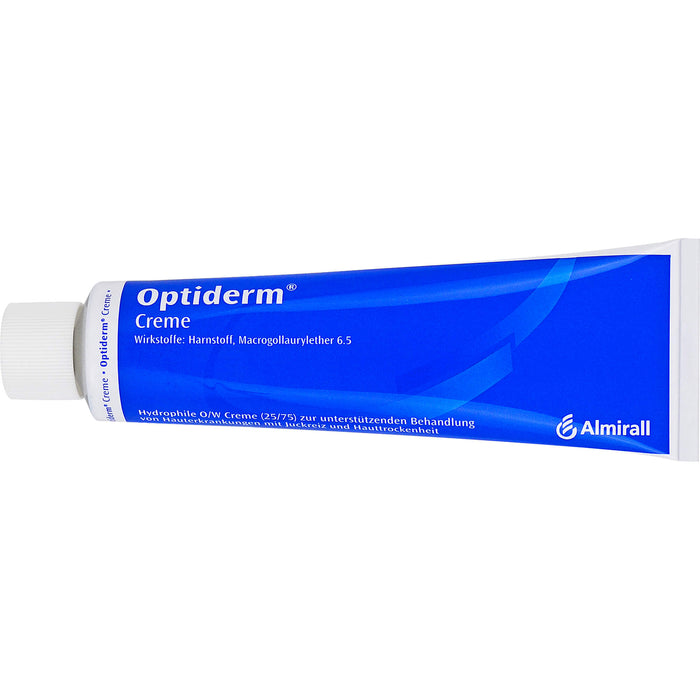 Optiderm Creme bei Hauterkrankungen mit Juckreiz und Hauttrockenheit, 100 g Crème