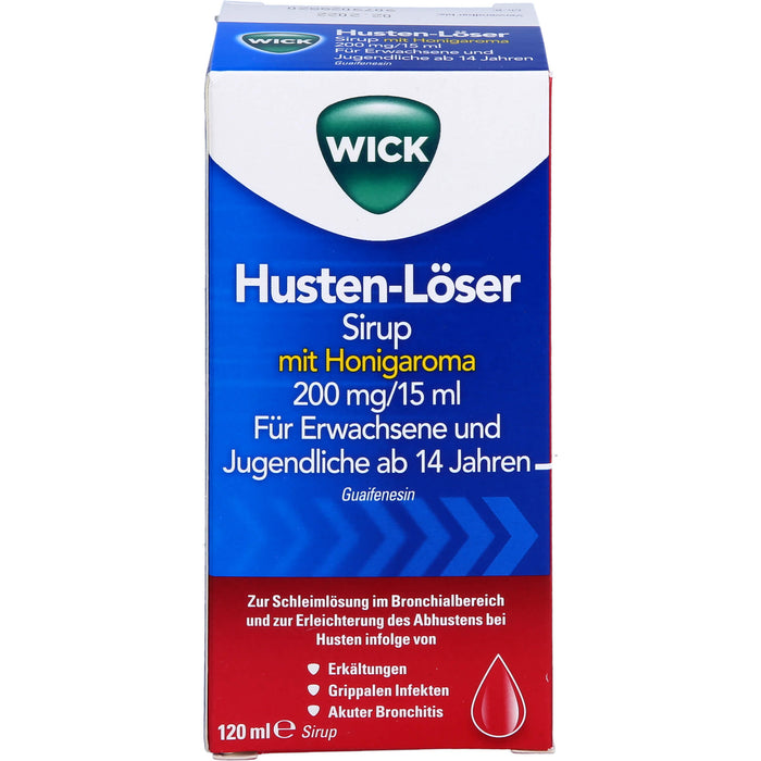 WICK Hustenlöser Sirup, 120 ml Solution