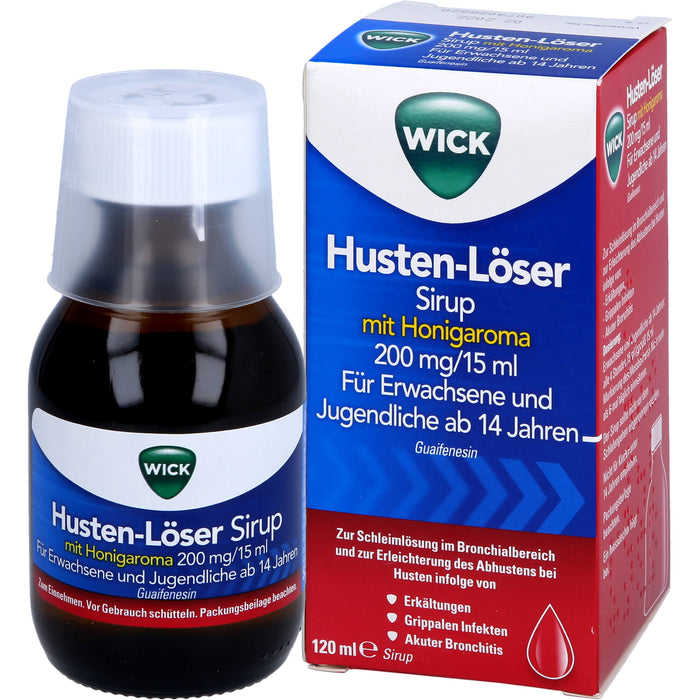 WICK Hustenlöser Sirup, 120 ml Lösung