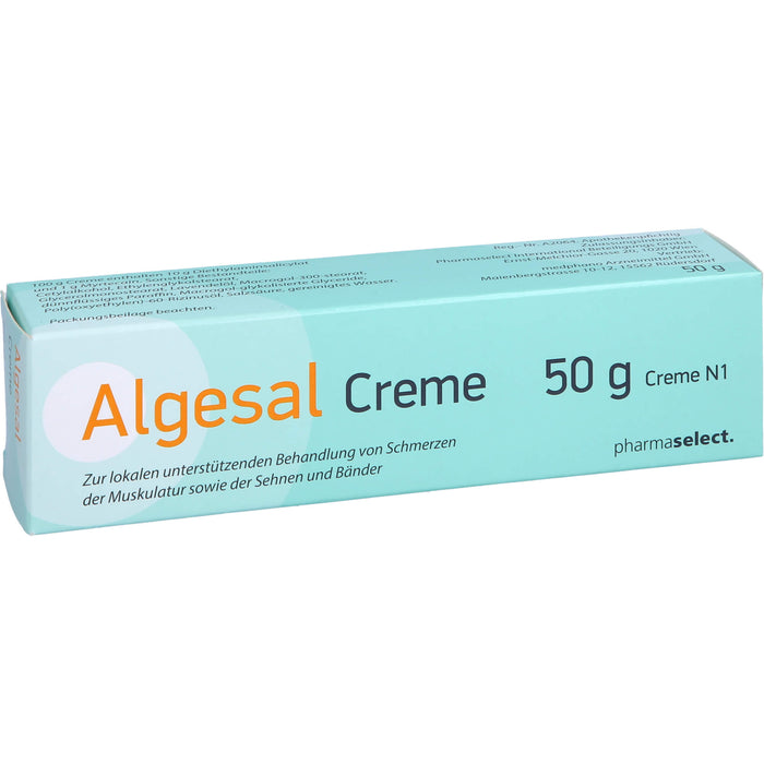 Algesal Creme bei Schmerzen der Muskulatur sowie der Sehnen und Bänder, 50 g Crème