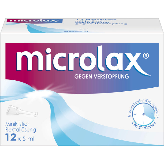 microlax Miniklistier Rektallösung Reimport Kohlpharma, 12 pcs. Enemas