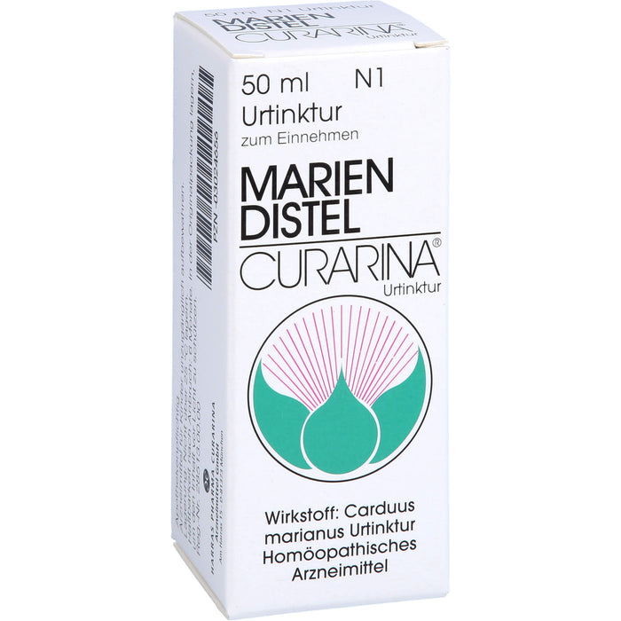 Mariendistel Curarina Urtinktur, 50 ml TRO