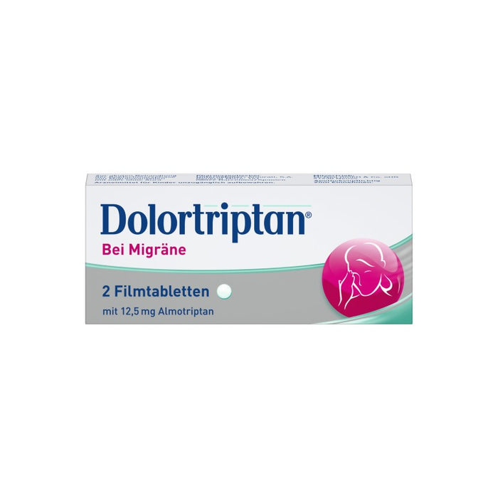 Dolortriptan bei Migräne, 2 pcs. Tablets