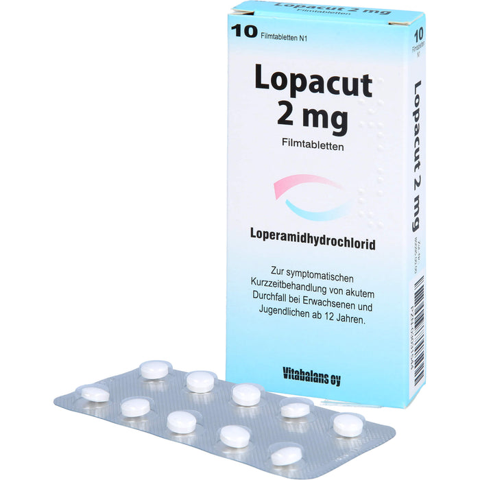 Lopacut 2 mg Filmtabletten, 10 pcs. Tablets