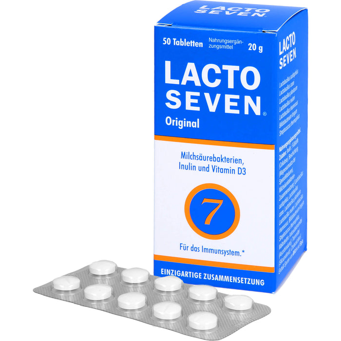 Lactoseven Tabletten, 50 pcs. Tablets