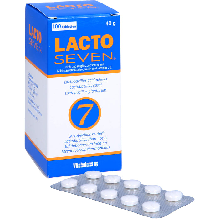 LACTO SEVEN Tabletten, 100 pc Tablettes