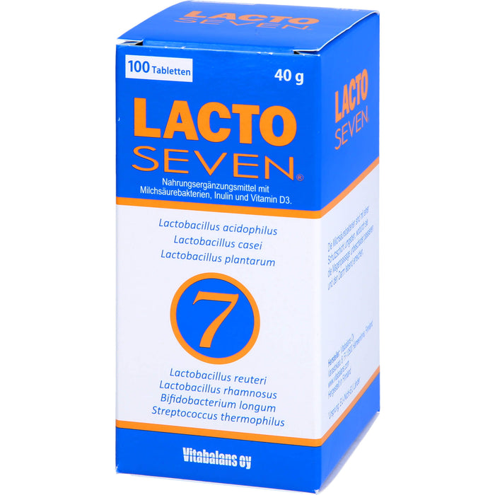 LACTO SEVEN Tabletten, 100 pc Tablettes