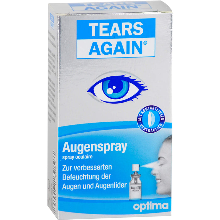 TEARS AGAIN Augenspray, zur verbesserten Befeuchtung der Augen und Augenlider, 10 ml Solution