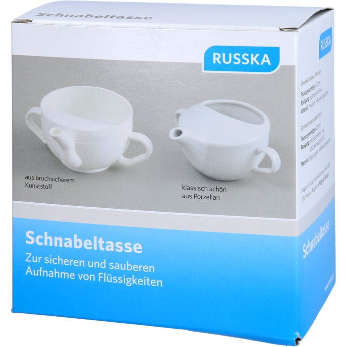 RUSSKA Schnabeltasse aus Porzellan, 1 St. Becher