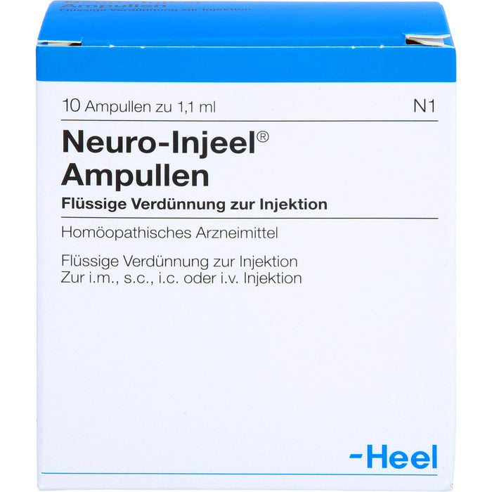 Neuro-Injeel Ampullen, 10 St. Ampullen