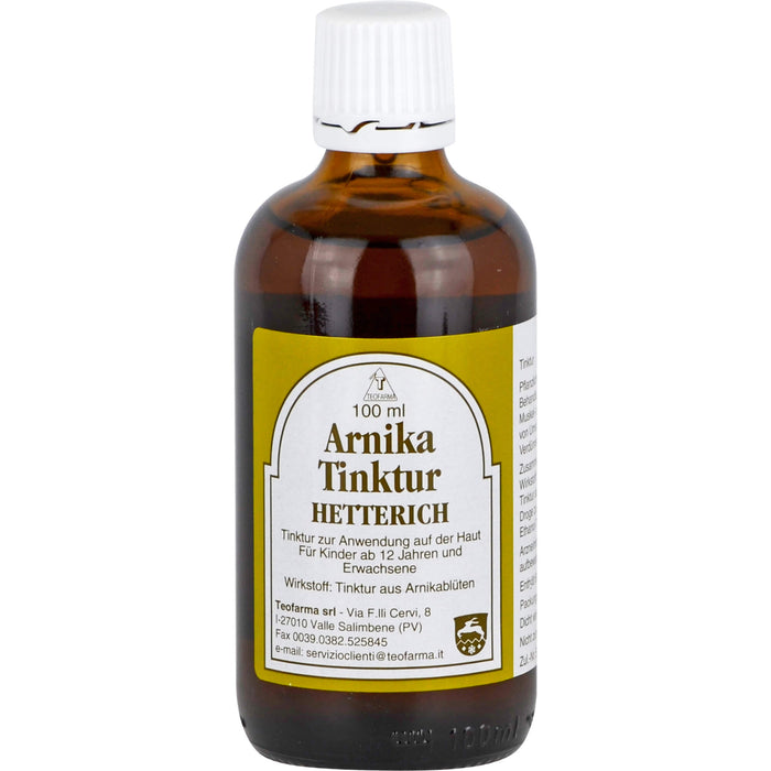 Arnikatinktur Hetterich, 100 ml Solution