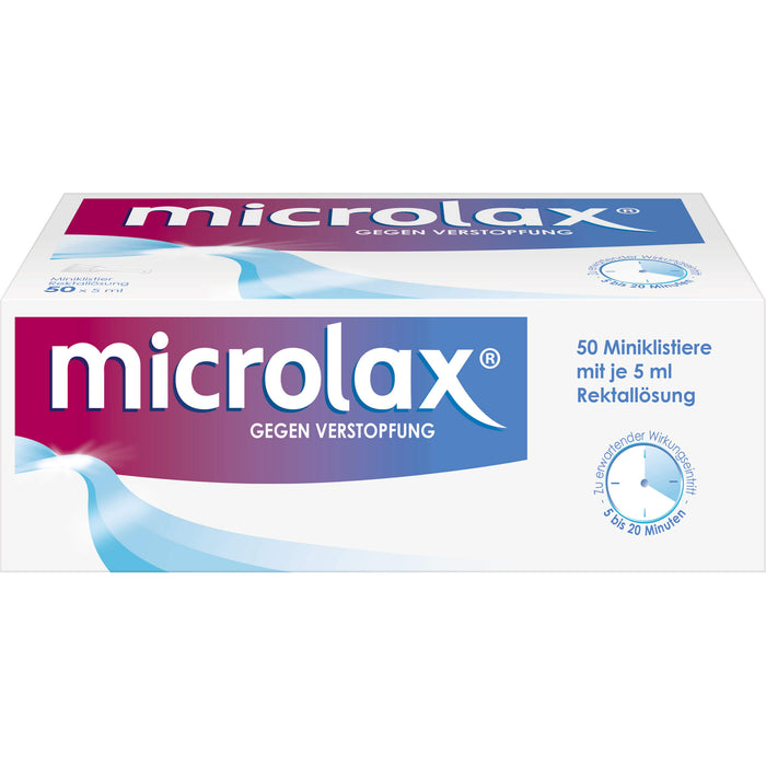 microlax Miniklistier Rektallösung Reimport EurimPharm, 50 pcs. Enemas