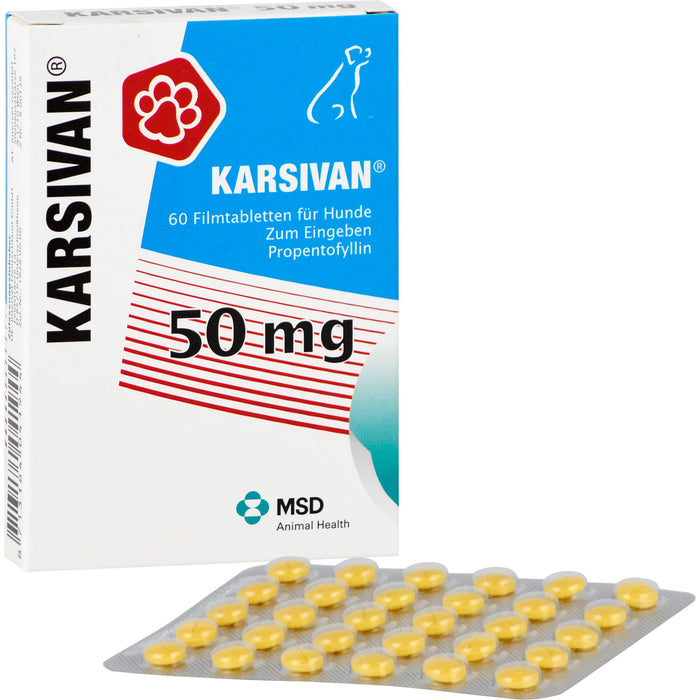 KARSIVAN Filmtabletten für Hunde, 60 St. Tabletten