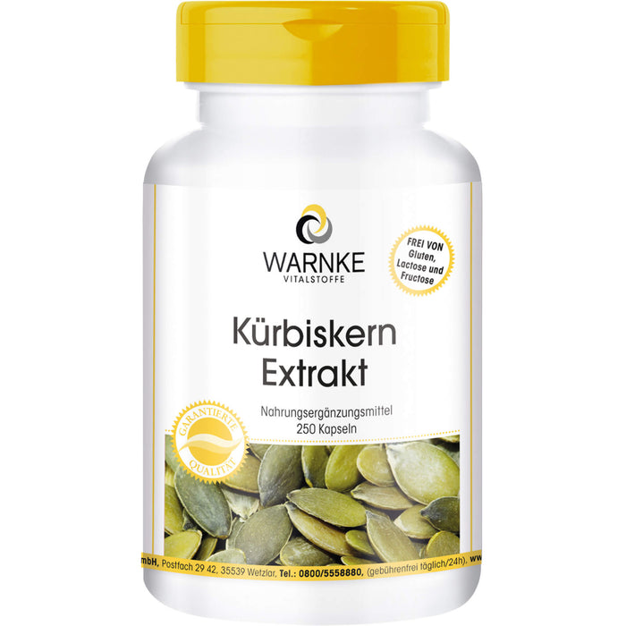 Kürbiskern Extrakt, 250 St KAP