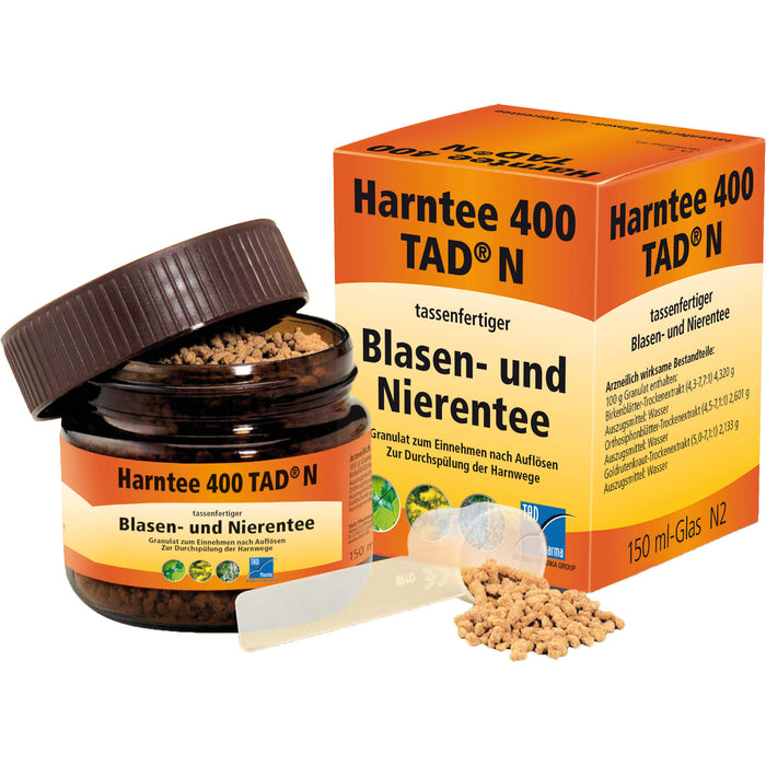 Harntee 400 TAD N Granulat Blasen- und Nierentee, 150 ml Granules