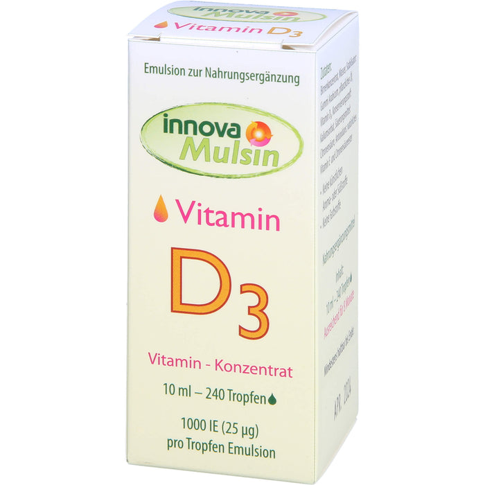 Innova Mulsin Vitamin D3 Lösung, 10 ml Lösung