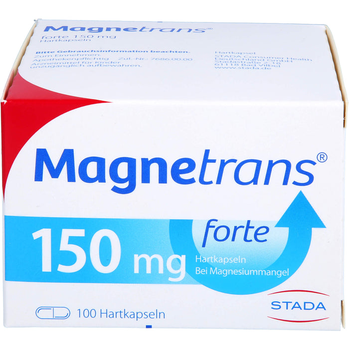 Magnetrans forte 150 mg Hartkapseln bei Magnesiummangel, 100 pcs. Capsules