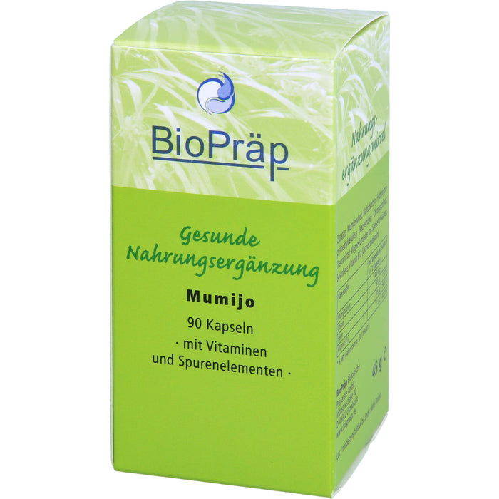 BioPräp Mumijo 200 mg Kapseln mit Vitaminen und Spurenelementen, 90 pc Capsules