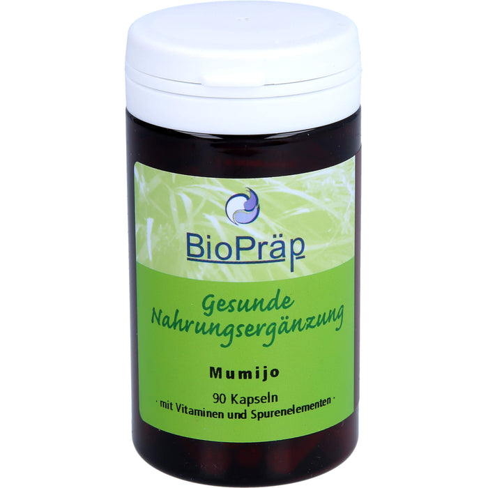 BioPräp Mumijo 200 mg Kapseln mit Vitaminen und Spurenelementen, 90 pc Capsules