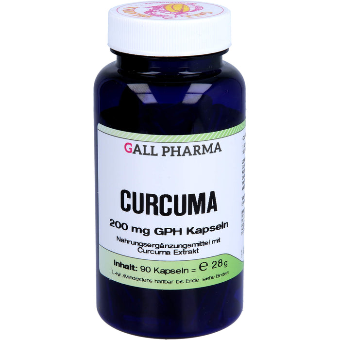 GALL PHARMA Curcuma 200 mg GPH Kapseln, 90 pc Capsules