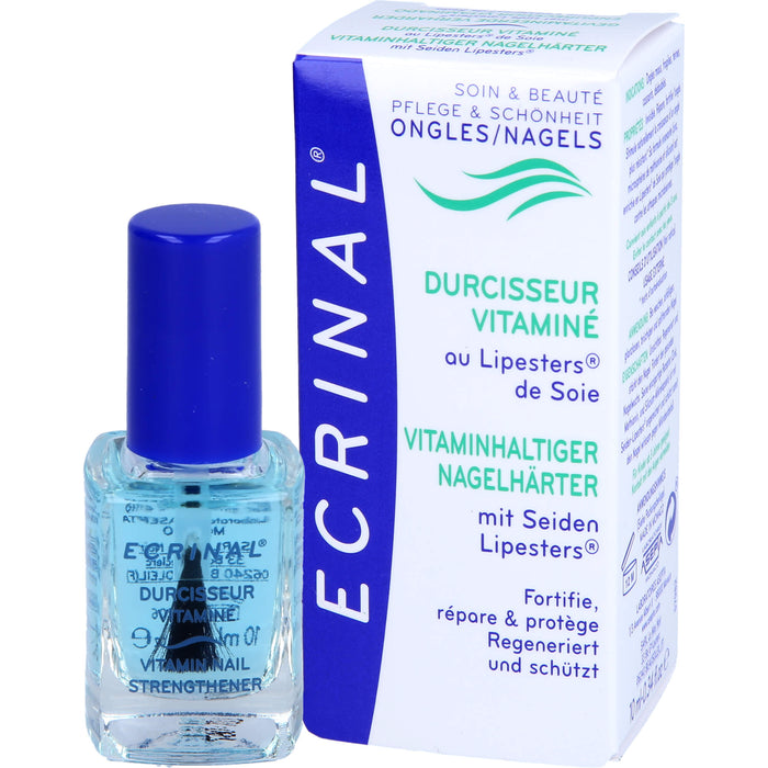 ECRINAL NAGELHÄRTER MIT SEIDEN-LIPESTER, 10 ml XPK