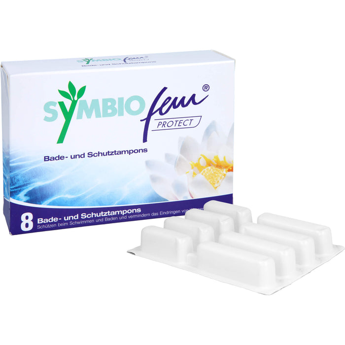 SYMBIOfem Protect Bade und Schutztampons, 8 pc Tampons