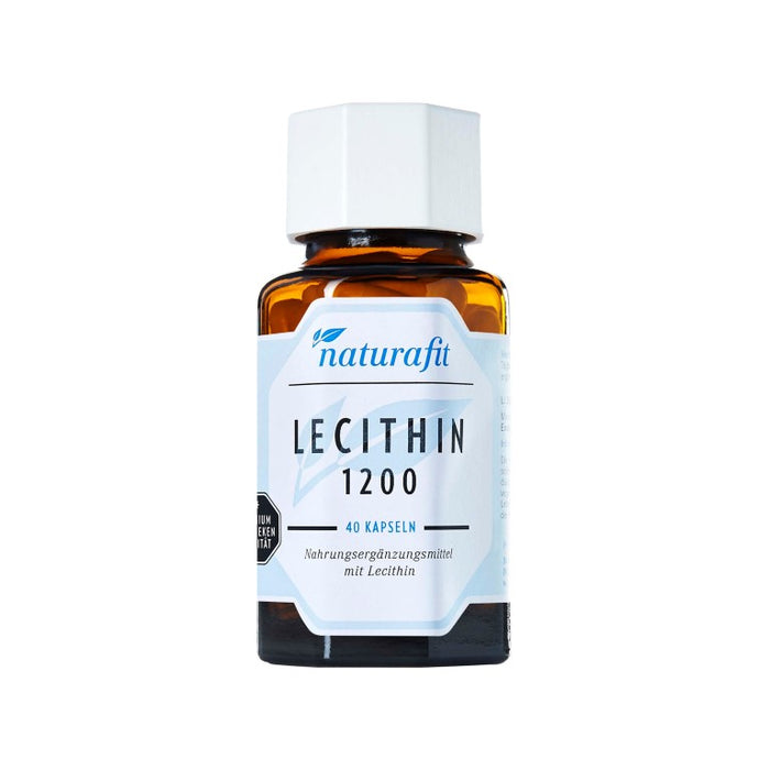 naturafit Lecithin 1200 Kapseln, 40 pcs. Capsules