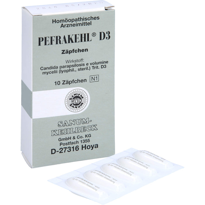 PEFRAKEHL D3 Zäpfchen, 10 pcs. Suppositories