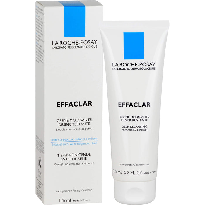 La Roche-Posay Effaclar tiefenreinigende Waschcreme, 125 ml Creme