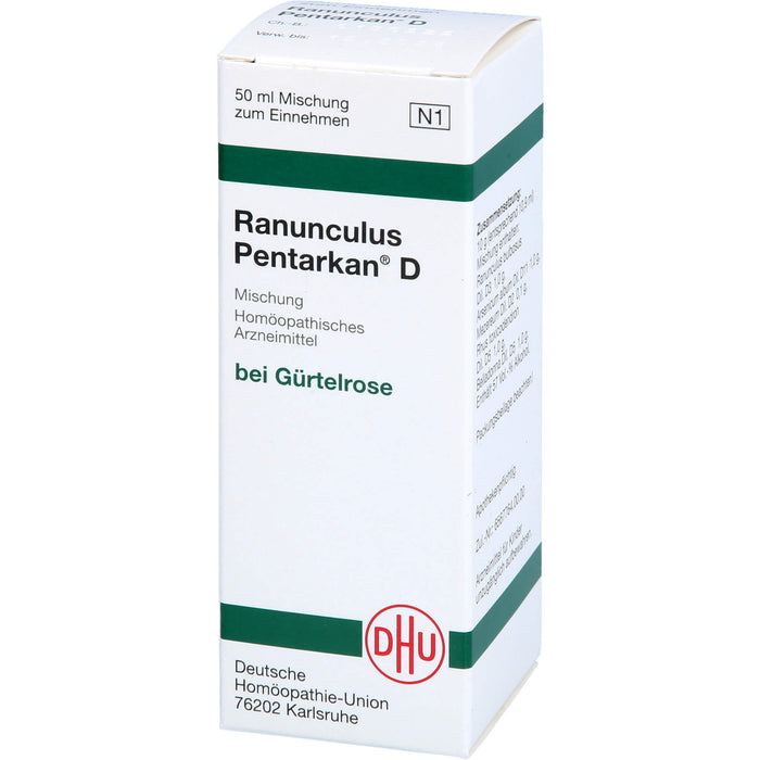 DHU Ranunculus Pentarkan D Mischung bei Gürtelrose, 50 ml Lösung