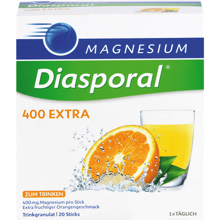 Magnesium-Diasporal 400 extra Trinkgranulat, 20 St. Beutel