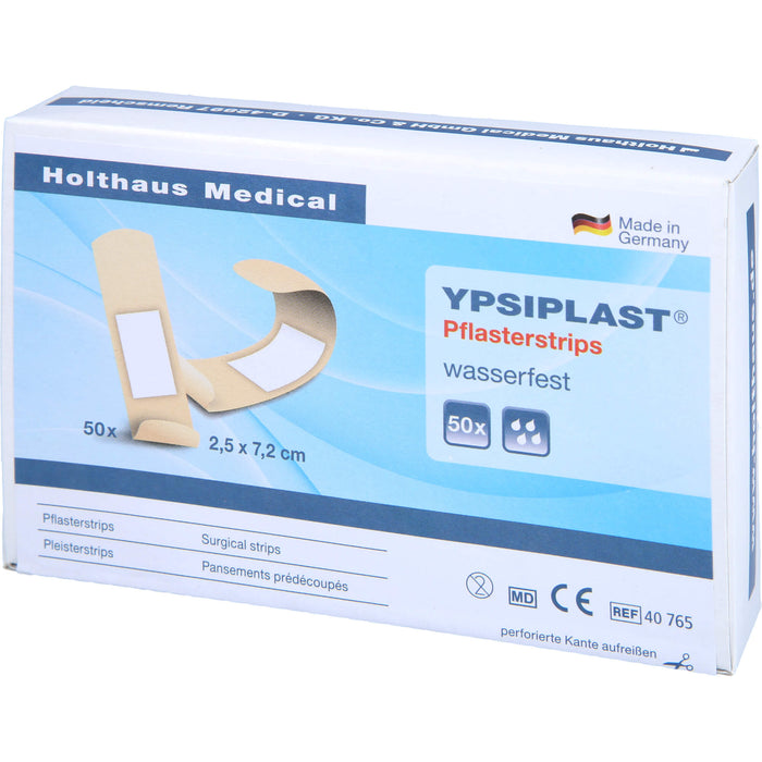 Pflasterstrips YPSIPLAST 2,5x7,2cm, 50 St