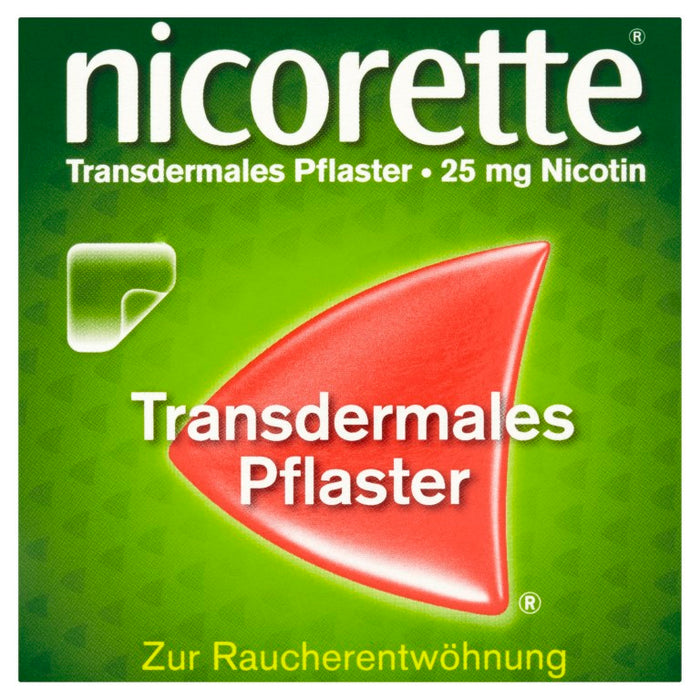 nicorette transdermales Pflaster 25 mg Nicotin Matrixpflaster, 14 St. Pflaster