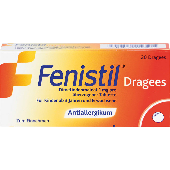 Fenistil Dragees bei Allergien, 20 St. Dragees