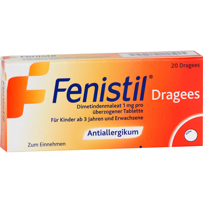 Fenistil Dragees bei Allergien, 20 St. Dragees