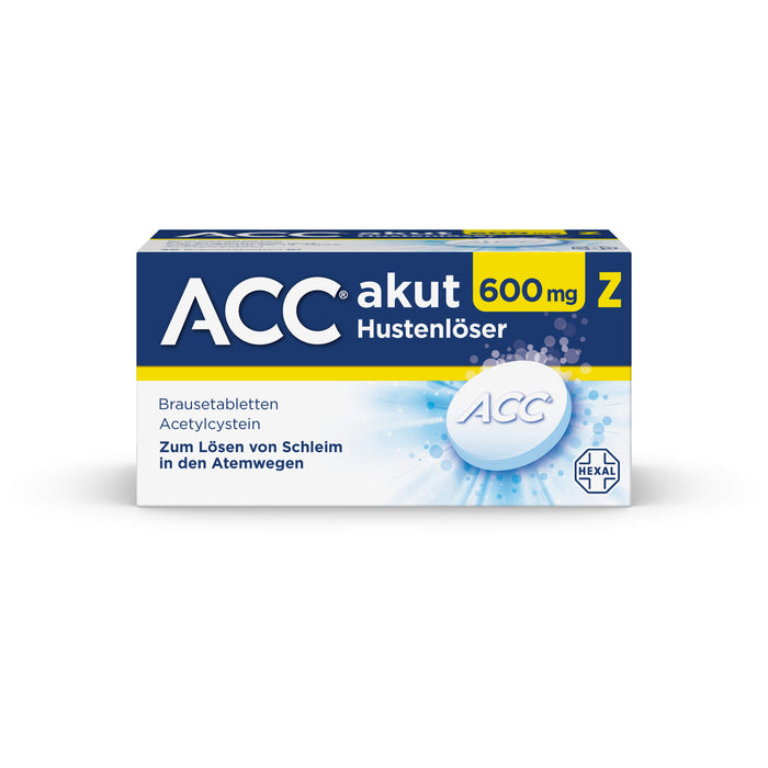 ACC akut 600 mg Z Hustenlöser Brausetabletten, 20 pc Tablettes