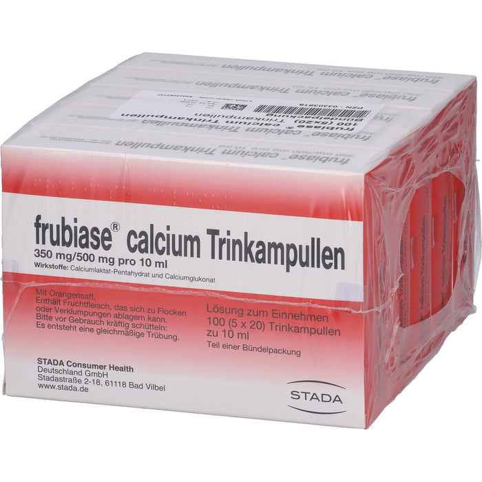 frubiase Calcium Trinkampullen, 100 pcs. Ampoules