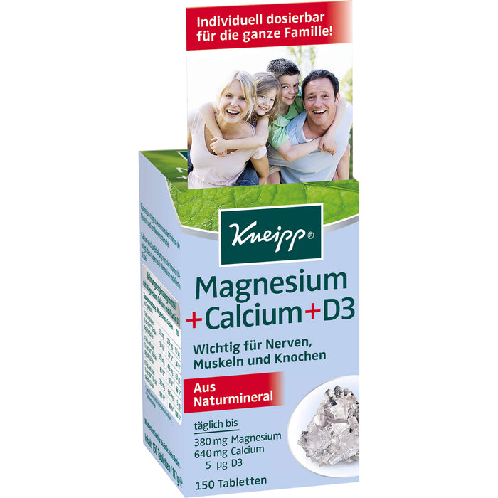 KNEIPP MAGNESIUM+CALCIUM, 150 St. Tabletten