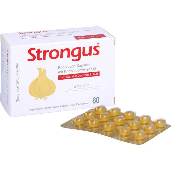 Strongus Knoblauch-Kapseln, 60 pcs. Capsules