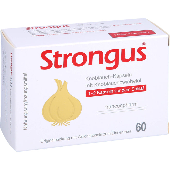 Strongus Knoblauch-Kapseln, 60 pcs. Capsules